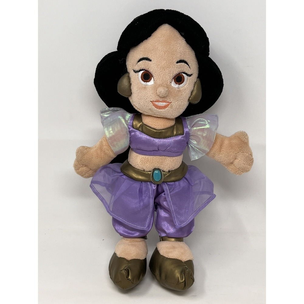Disney Parks Aladdin Princess Jasmine Plush Toddler‎ Doll 11" Disneyland Resort